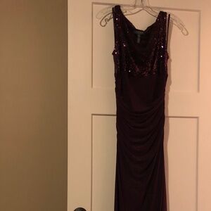 Ralph Lauren evening gown - purple